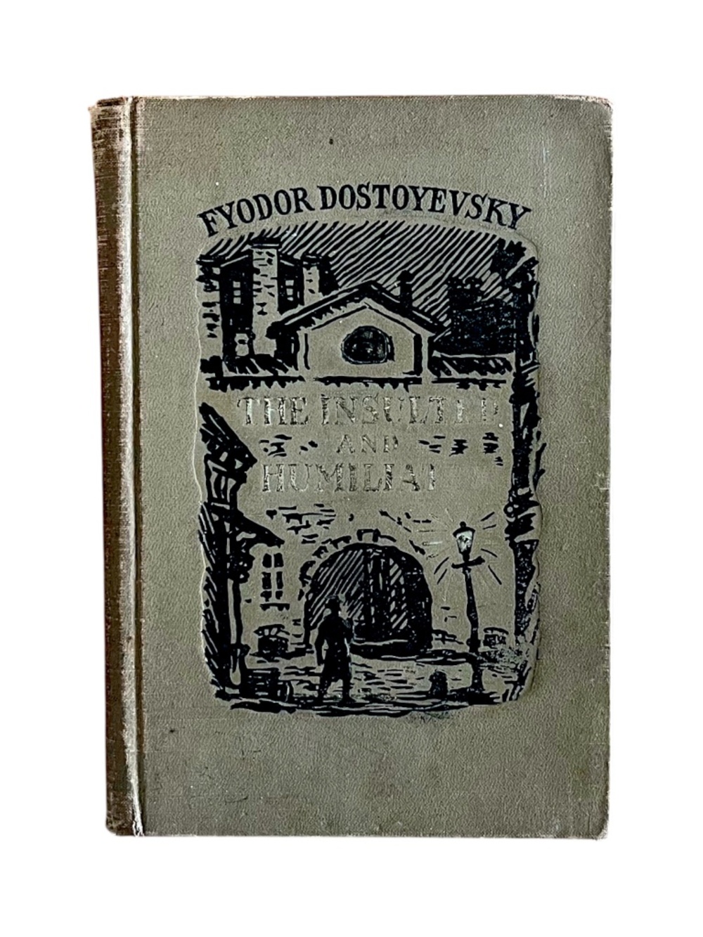 Fyodor Dostoyevsky The Insulted and Humiliated HC Book 1950s FLPH Moscow Publish